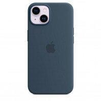 Чехол LUX Silicone Case для iPhone 14 Storm Blue without MagSafe